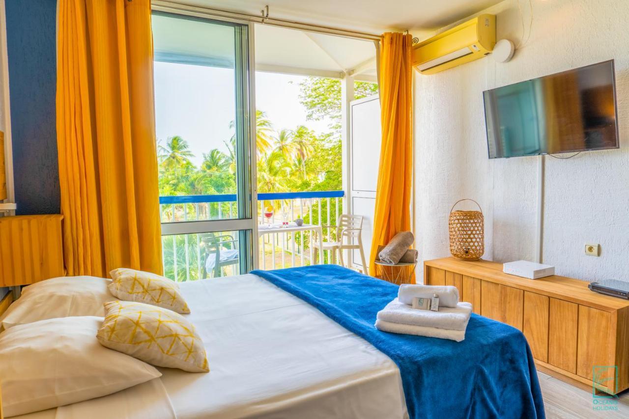 Chaleureux Studio Avec Balcon Face A La Mer - Maripa Ле-Гозье Экстерьер фото