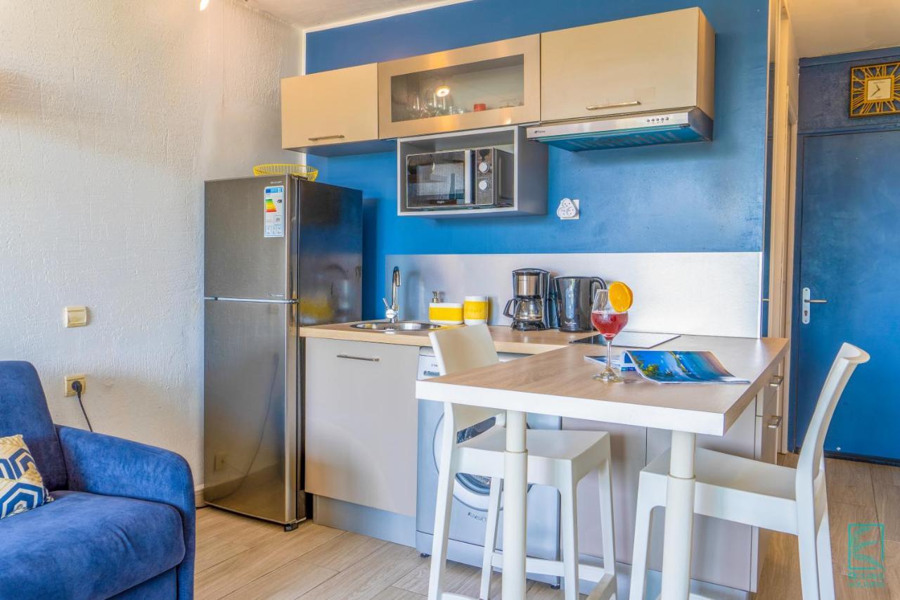 Chaleureux Studio Avec Balcon Face A La Mer - Maripa Ле-Гозье Экстерьер фото